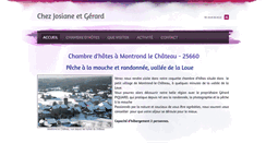 Desktop Screenshot of chezjosianeetgerard.com